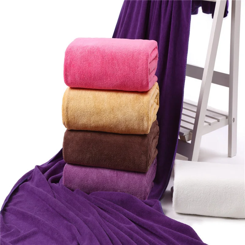 Beauty salon large bath Towels For Home UsebathTowels for Adults Wholesalw Absorbent Soft body Wrapping and More 3