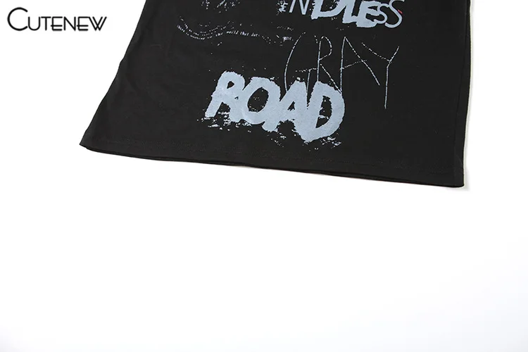 Camisetas de moda para mujer, con estampado de letras irregulares, clásicas de verano, de manga corta, básicas, para mujer, estilo urbano salvaje a juego.