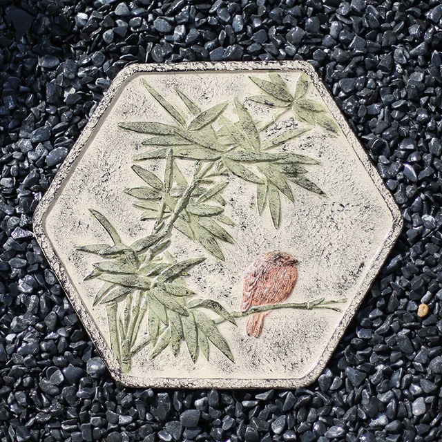 Kínai Kültéri Udvari Dekoráció Kreatív Lépcsőzetes Kőkert Padló Kő Csempe Udvar Kerti Gyep - Image 6