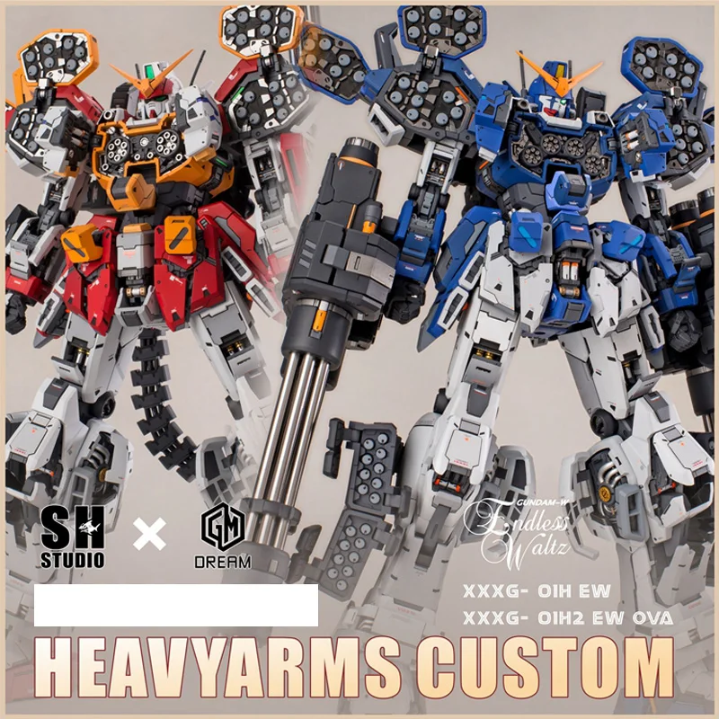 

SH STUDIO X GMD PG 1/60 Heavyarms Custom GK Modification Requires Oneself Polishing and Coloring Action Toy Figures Gifts