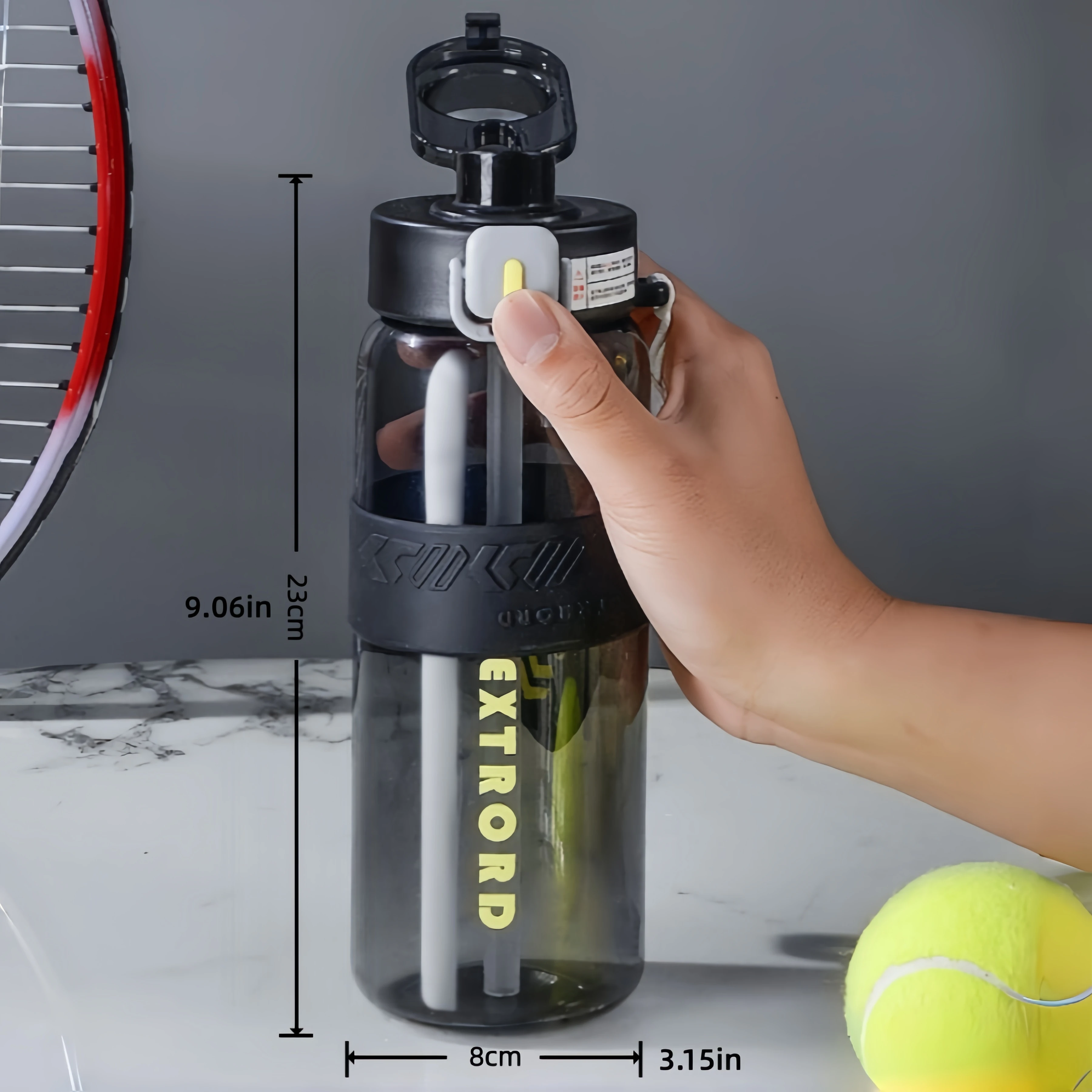 Dual-Straw Water Bottle 6