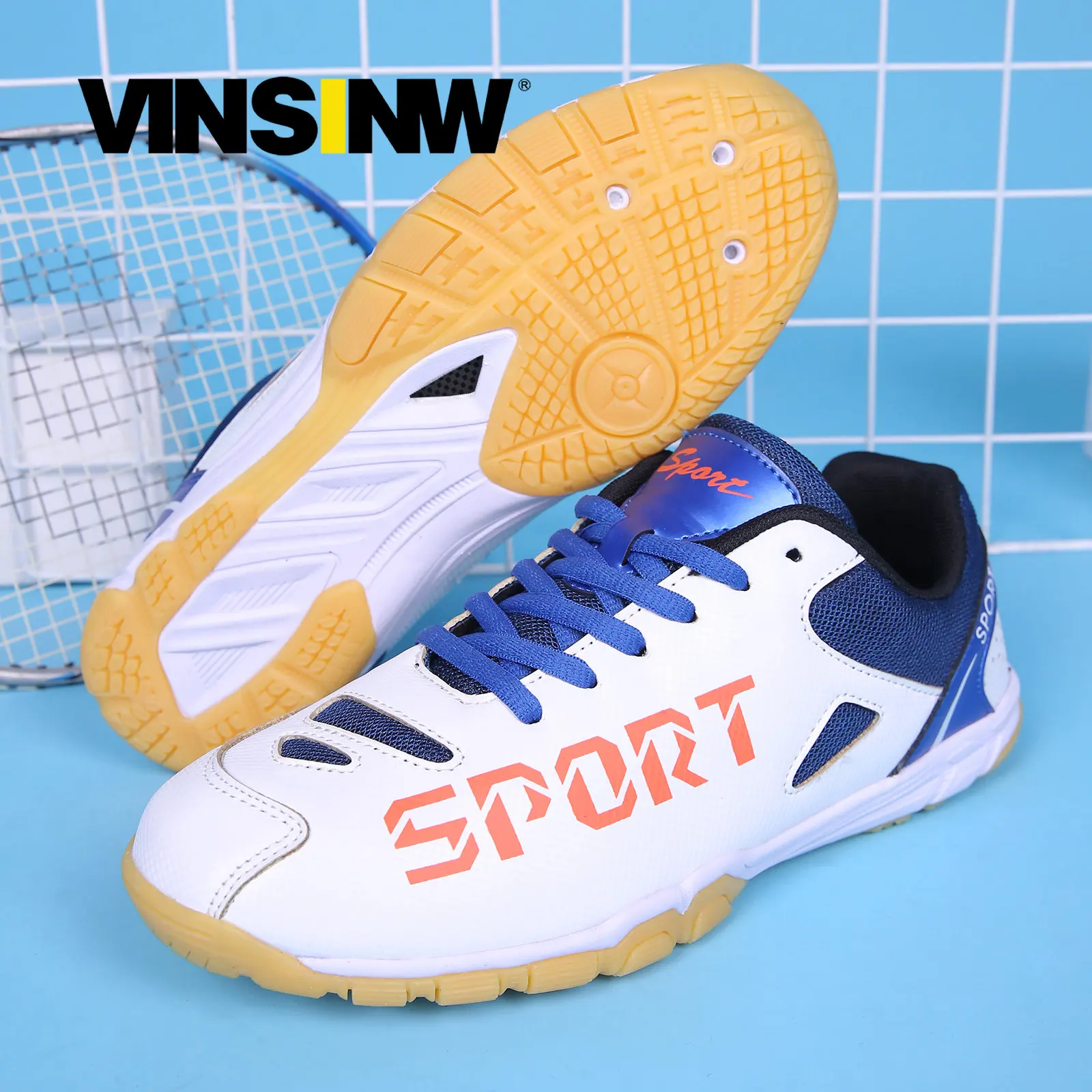 

Professional men's badminton shoes zapatillas women's badminton competition outdoor tennis training table tennis shoes