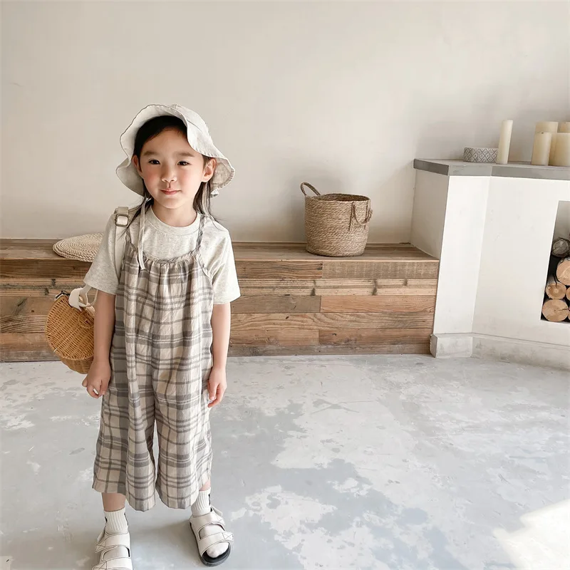 Summer Kid Grils Jumpsuits Children Boy 