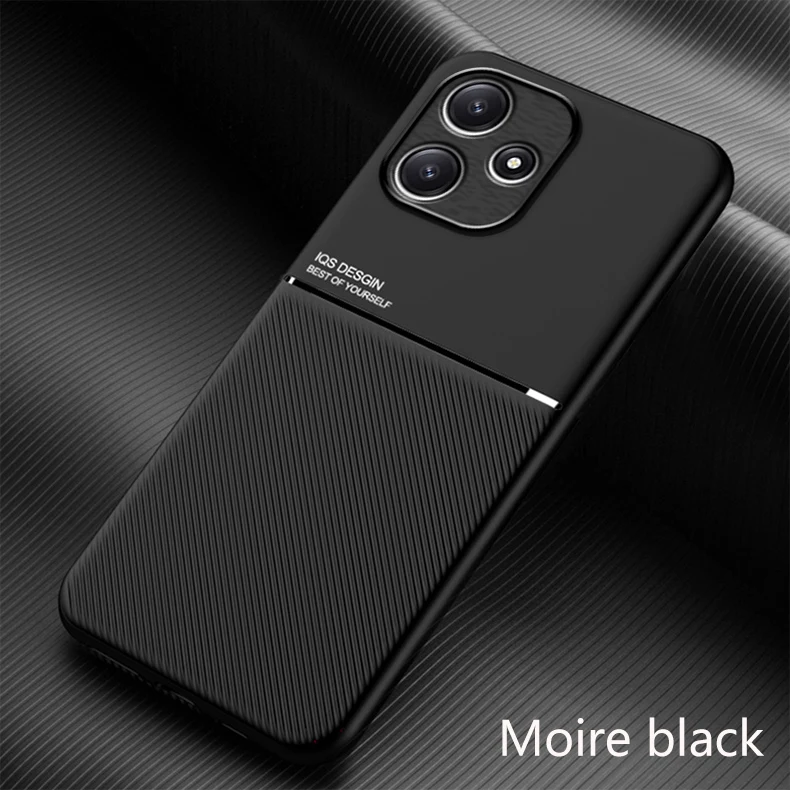 Shockproof Leather Silicone Case with Magnetic Car Holder