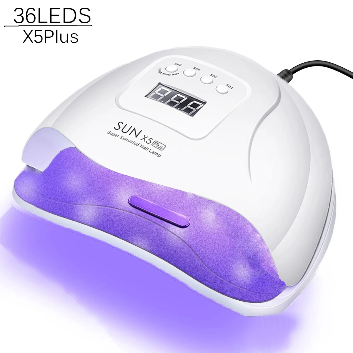 Nail Lamp LED UV Lamp for Curing Gel Polish Motion Sensing Manicure Pedicure Salon Tool