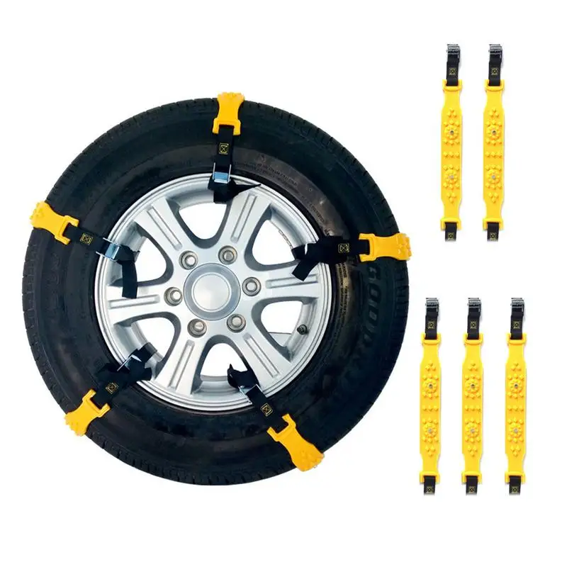 

Winter Tire Chain Anti Skid Snow Chains Car Winter Tire Wheels Chains Outdoor Snow Tire Emergency Anti-Skid Wheels Accessories