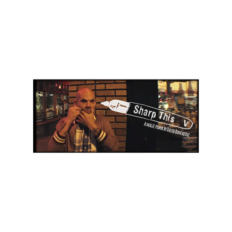 

Sharp This (Gimmick) - Magic Tricks,Mentalism,Close Up Magic Props,Stage,Accessories,Coin Magic,Magician Toys Street Magia