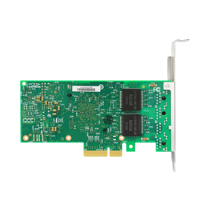 I350-T4V2 1G 4포트 RJ45 1000base-T 네트워크 카드 인텔 I350AM4 칩셋 PCIe x4 이더넷 서버 어댑터