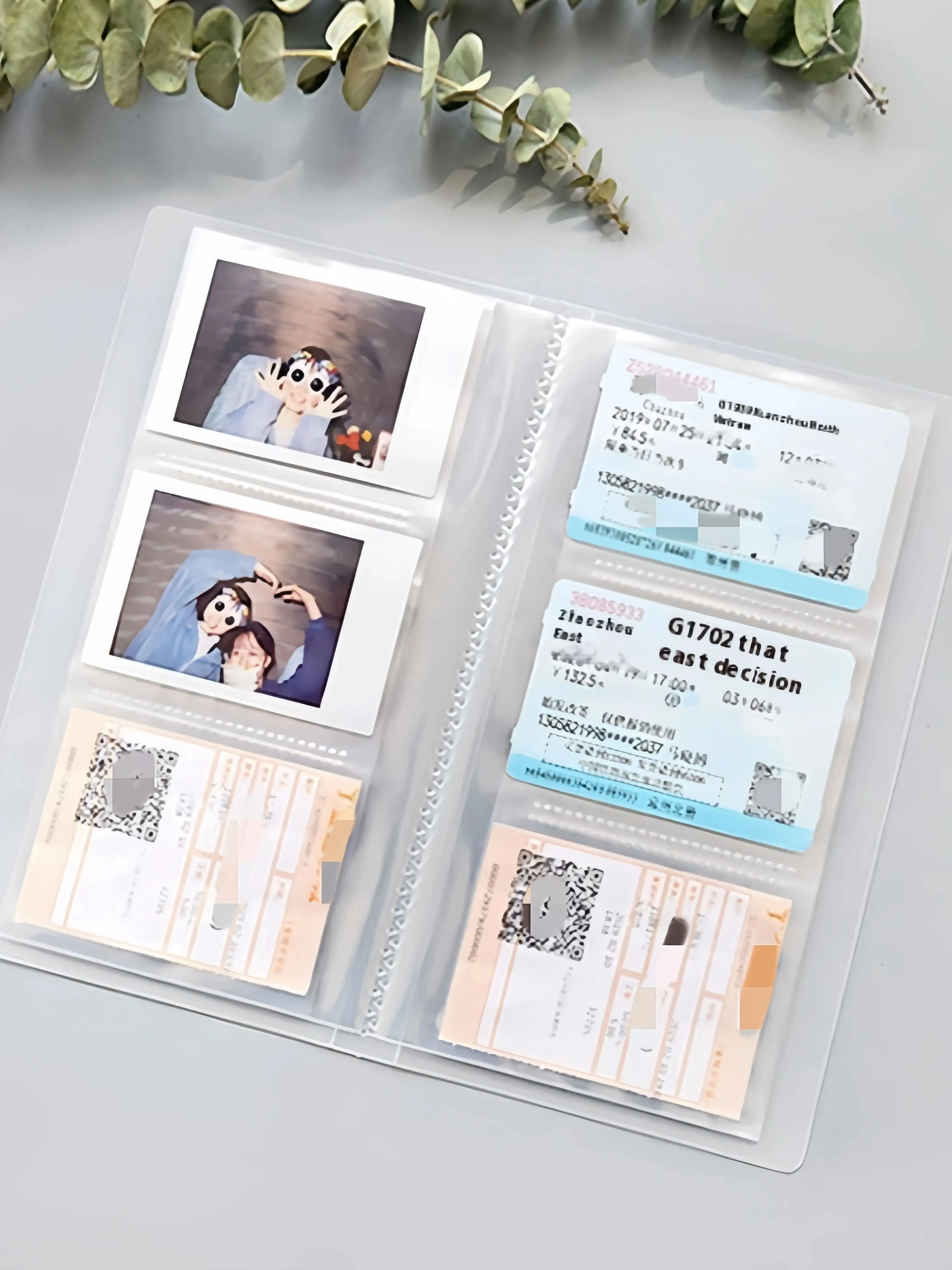 Polaroid Photo Album Contents 120/240 Slot Polaroid Album Photo Book Postcard Storage Card COD