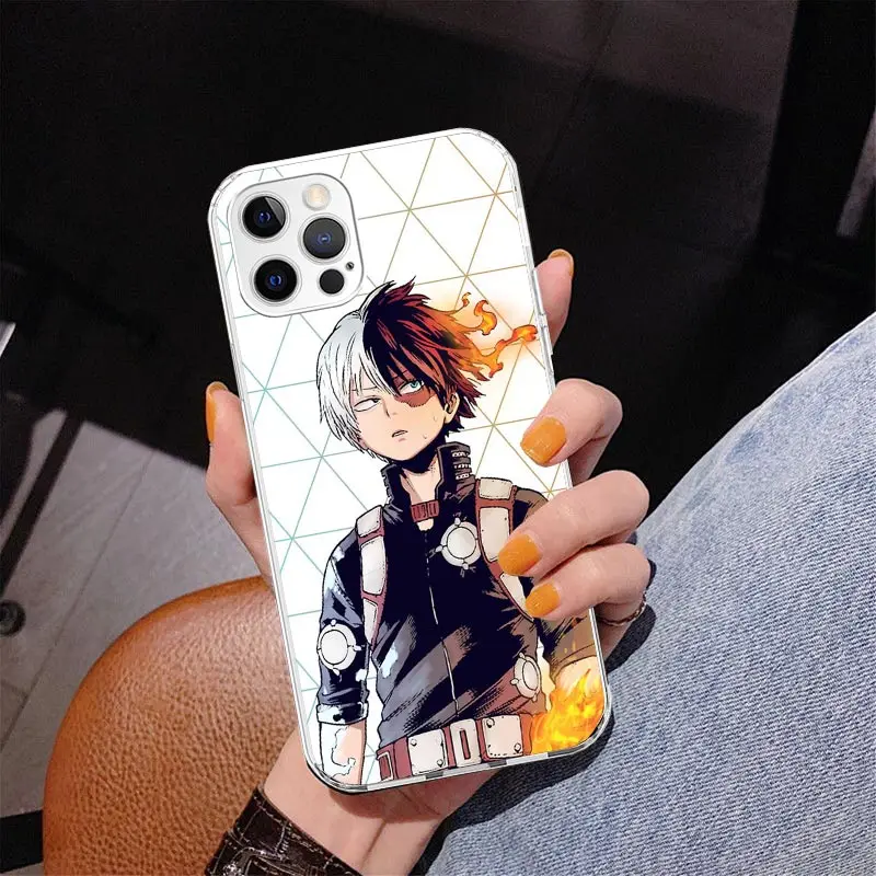 My Hero Todoroki Shoto Themed Phone Case - Gift Print Cover