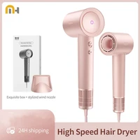 High-Speed Electric Hair Dryer Machine1600W Adjustable Temperature Professional Low Noise Fast Drying Anion Hair Care Blow Dryer