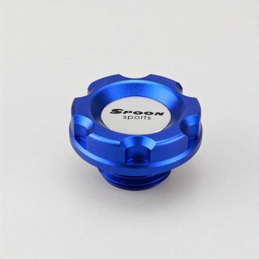 Spoon car modification aluminum alloy oil cap suitable for Honda Civic Fit Accord CRV fuel tank cap 3