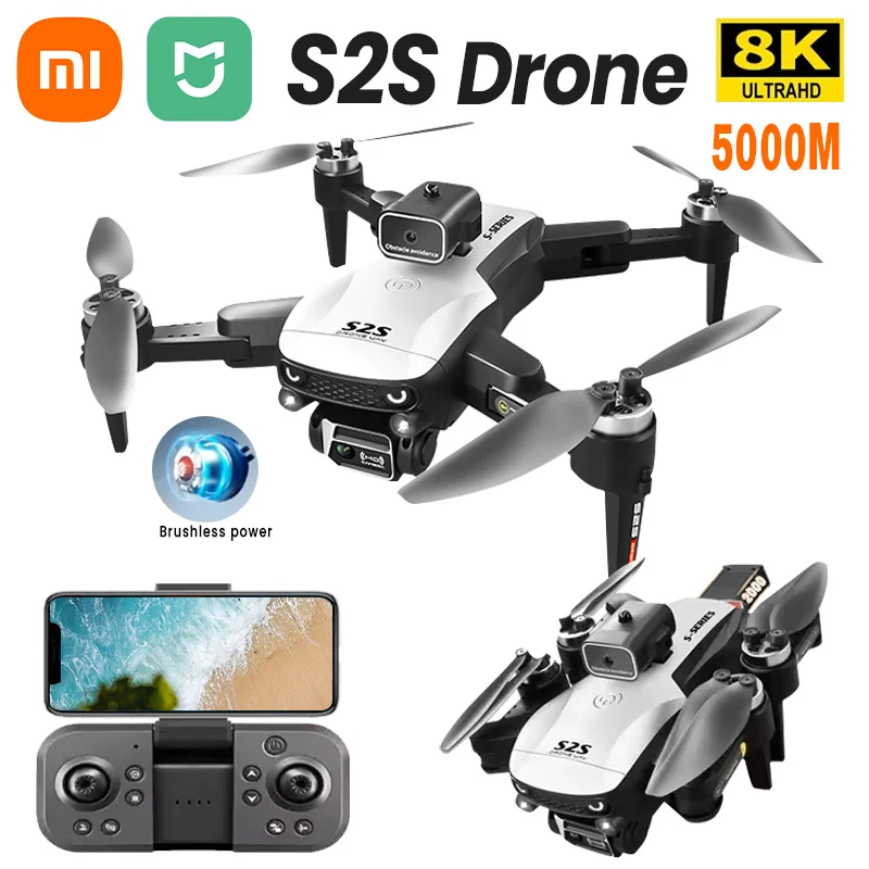 Xiaomi Mijia S2S Drone 8K GPS Aerial Photography Dual-Camera Omnidirectional Obstacle Brushless Avoidance Quadcopter Toys Mijia Xiaomi Mijia S2S Drone 8K GPS Aerial Photography Dual-Camera Omnidirectional Obstacle Brushless Avoidance Quadcopter Toys Mijia