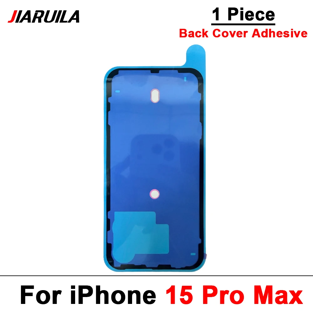 1Pcs，Back Cover Glass Housing Waterproof Seal Sticker For iPhone 14 Plus 15 16 Pro Max 17 Air Phone Repair Tape Parts