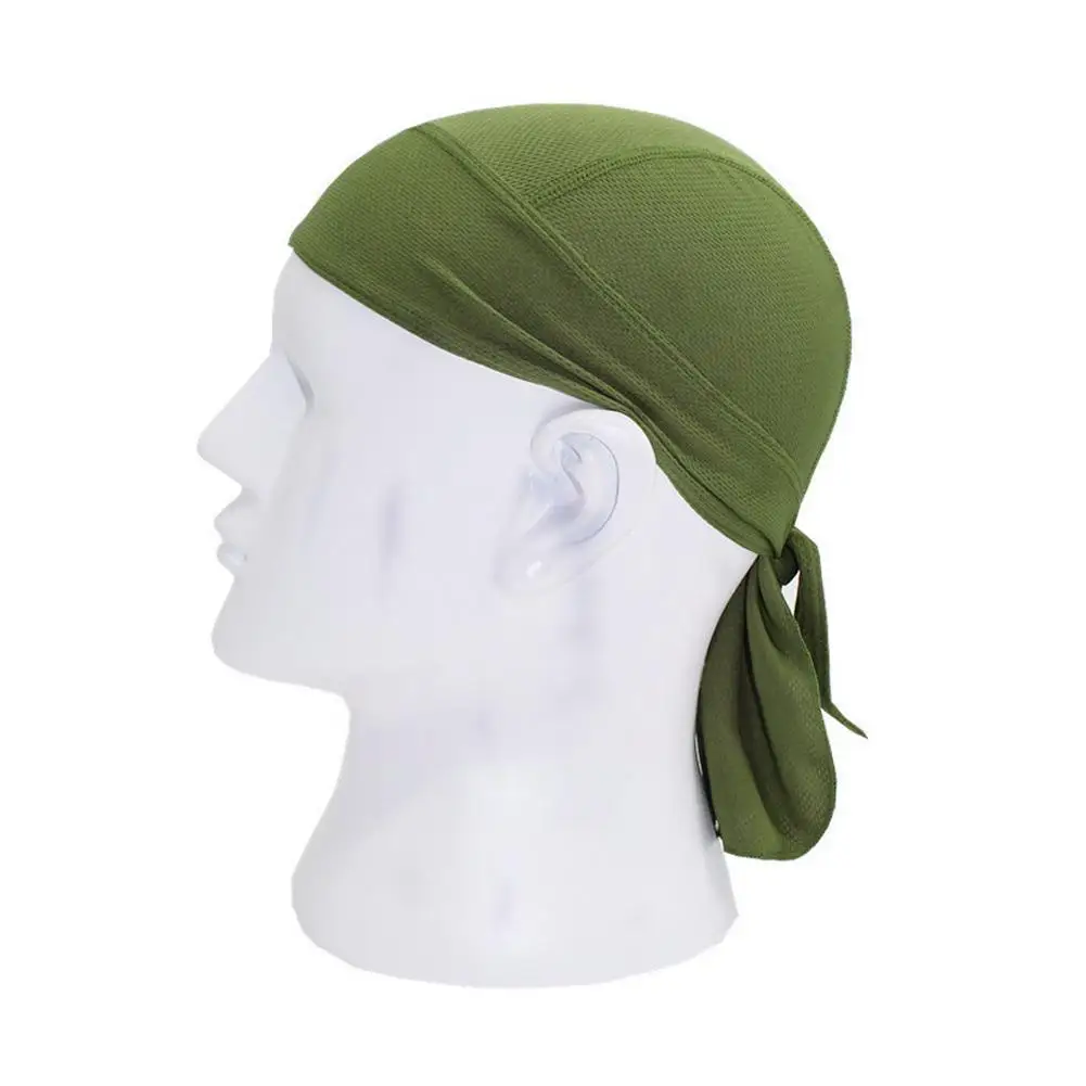 

Cycling Headwear Quick Dry Cycling Cap Head Scarf Summer Men Pirate Running Bandana Headband Riding Hat Headscarf Hood P4X9