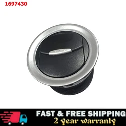 For Ford GM Air Vent For Fiesta MK6 MK7 7.5 MK8 from 2006-2017 ST 150 Fusion Connect 1697430 6M21U018B09-ADW 1Pc 2Pcs