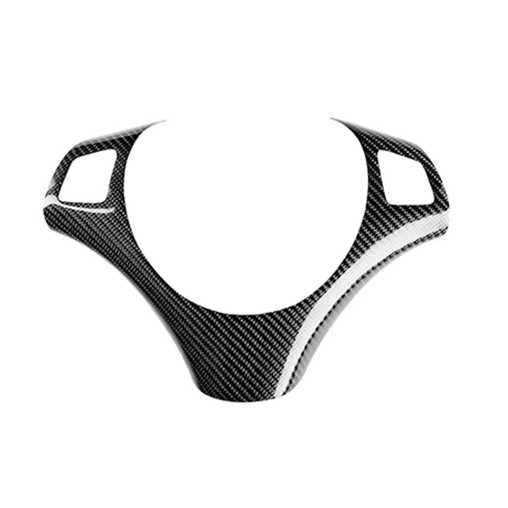 

Декоративная накладка на руль автомобиля, наклейка на раму для Bmw E90 3 серии 2005-2012, автомобильные аксессуары (углеродное волокно)