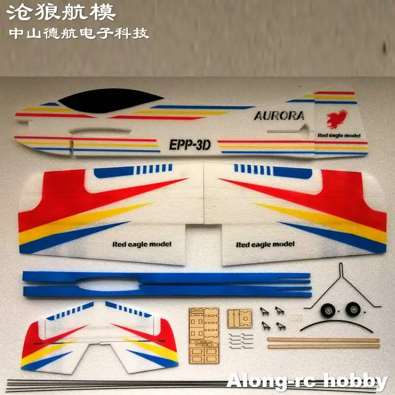 RC 3D Airplane RC Model Hobby 1000mm Wingspan Aurora F3D RC Plane Aircraft (have Kit set or PNP set ) 30mm EPP Airplane 6