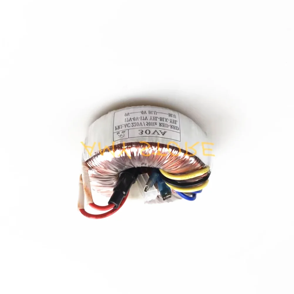 토로이달 변압기 출력 앰프 오디오 X-5 프리앰프, 30W, 30VA, 220V, 50Hz 입력, 17V-0-17V, 9V