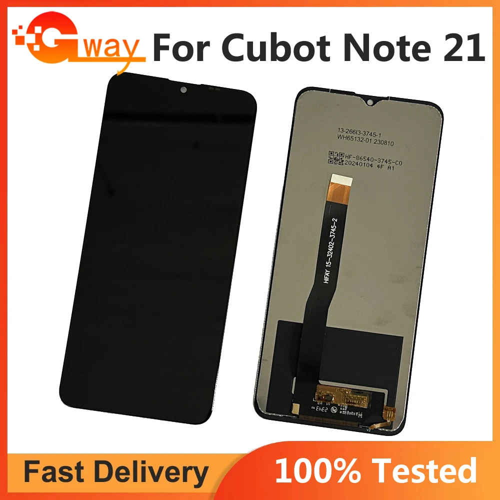 Original Tested For Cubot Note 21 LCD Touch screen Digitizer Display Screen Assembly LCD Cubot Note 21 lcd Display Screen