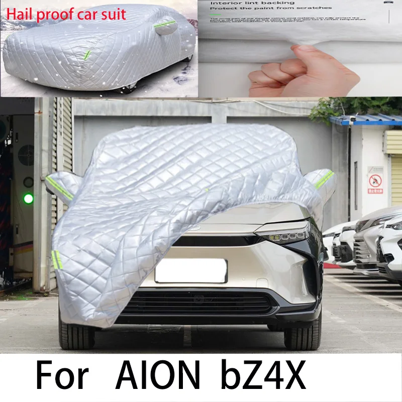 

For AION bZ4X Carprote ctive cover,sun protection,rain protection, UV protection,dust prevention auto Anti hail car clothes