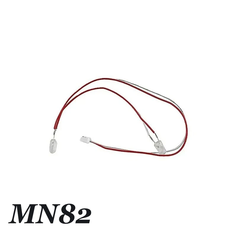 Enhanced Red Wheel Eyebrow Upgrade for RC Crawlers - Easy Installation, Premium Accessories