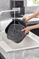 Bake air fryer. New. Home multi-function. Large capacity. Integrated. Automatic. Visual electric oven. 2