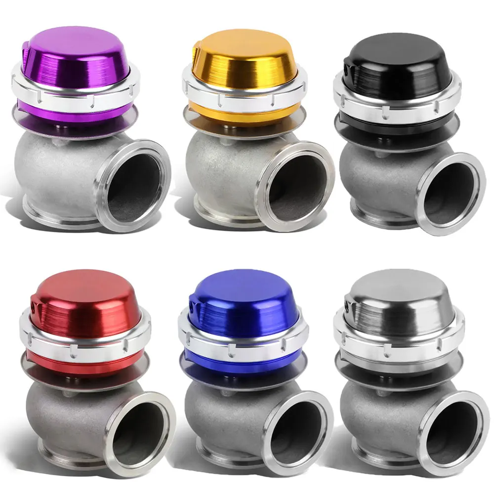 Universal 40mm Wastegate Top Steel V-band External Turbo Waste Gate For Supercharge Turbo Manifold With Logo Auto Parts