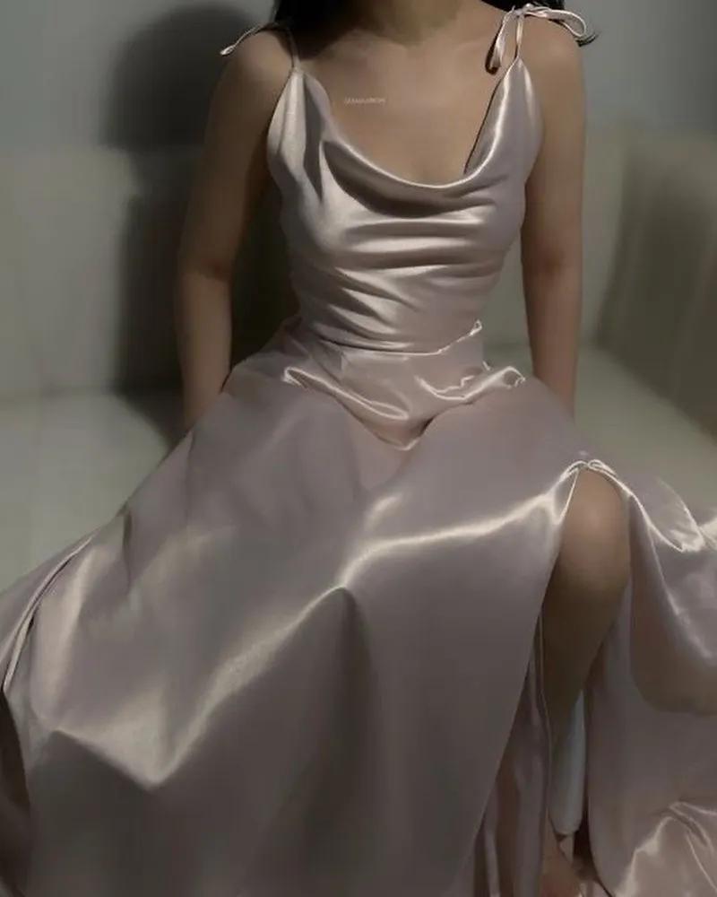 

Cenove A-Line Prom Dress Ankle-Length With Sleeveless Evening Summer Party Dress For Women