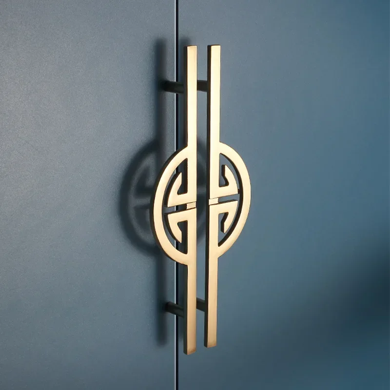 Chinese Style Handles for Cabinets and Drawers 64-320mm Hole Spacing Furniture
