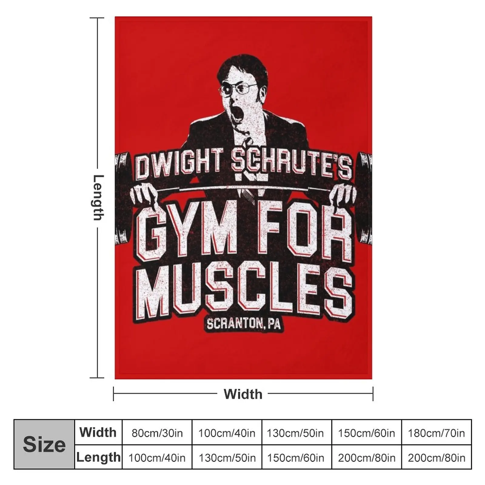 Dwight Schrute ü����, ���� ������ ���, ǫ���� �� ���, ���Ŀ� ���� �β��� ���