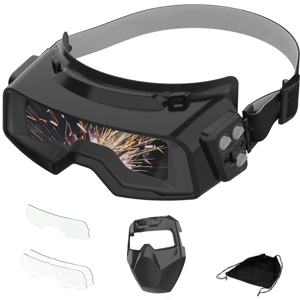 Auto-Darkening Welding Helmet Welding Glasses For TIG MIG Plasma Cutting Plasma Cutting Processes Grinding