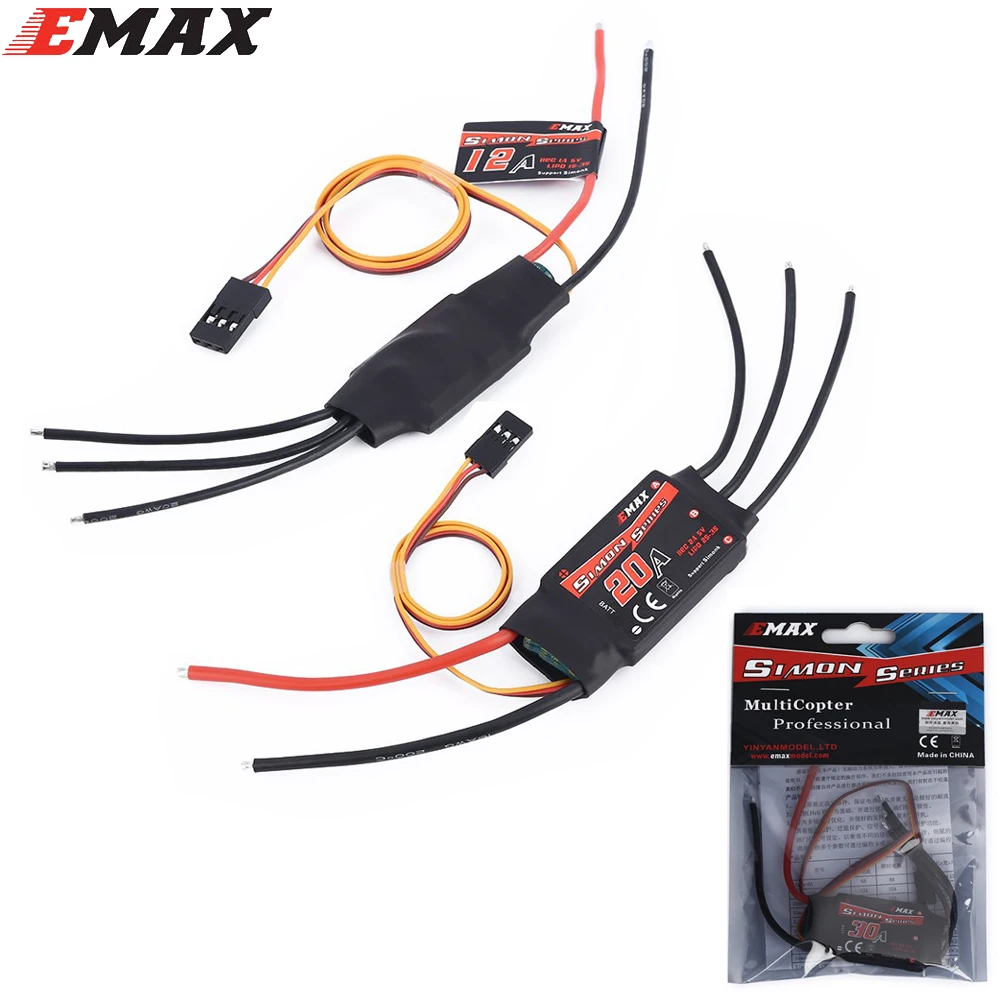 ESC Simonk 12A 20A 30A do drona RC - Emax