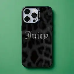 J - Juicy Couture Colorful Silver Black Phone Case Cover - IPhoneXsMax (Z1)