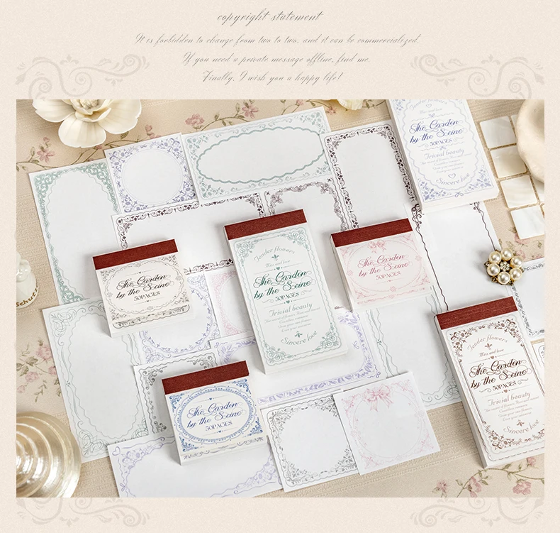 50 Stück Vintage Collage Scrapbooking Journal Material Papier Kartenherstellung DIY Retro Quelle Papier Kreatives Memo Briefpapier – Detail 8