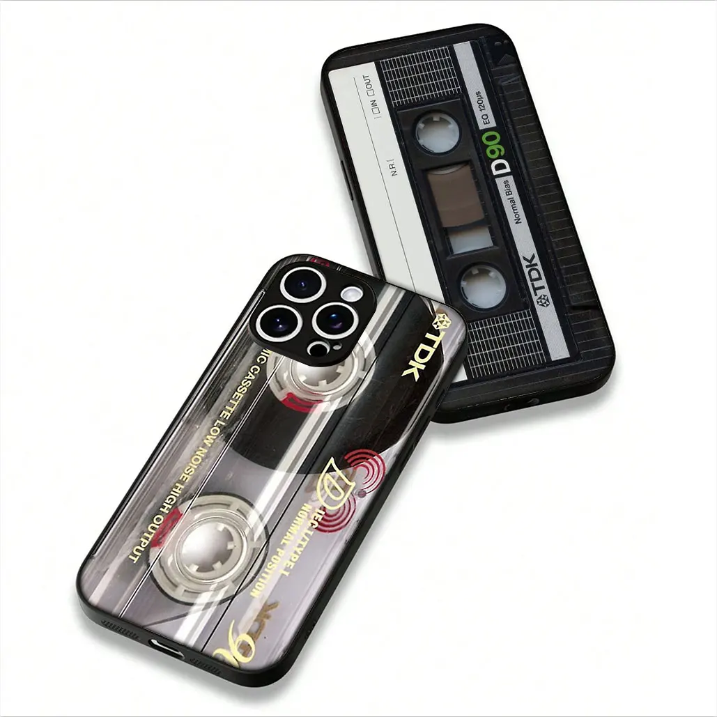 Retro Cassette Tape Music Phone Case Cover