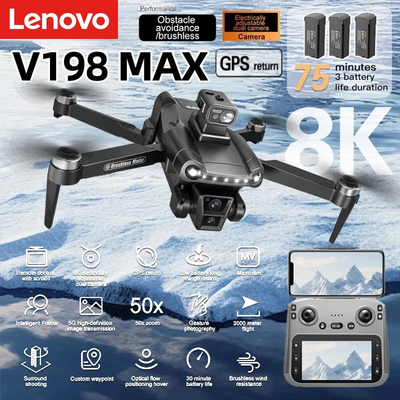 V198MAX 8K GPS Drone 1