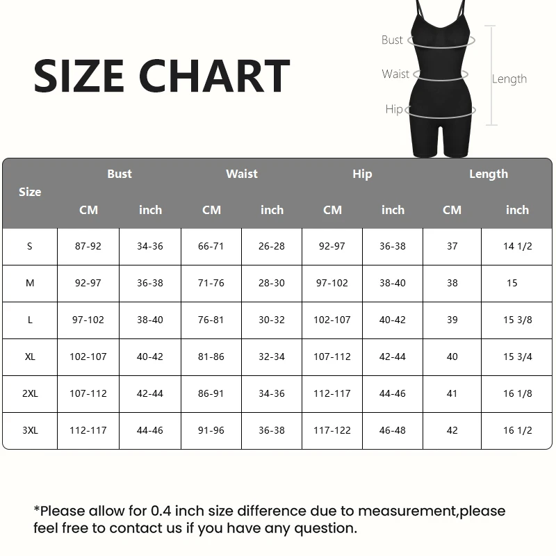 Tummy Control Bodysuit Shapewear Women Tank Top Seamless Full Body Shaper Anti Chafing Short Slimming Waist Trainer Butt Lifter