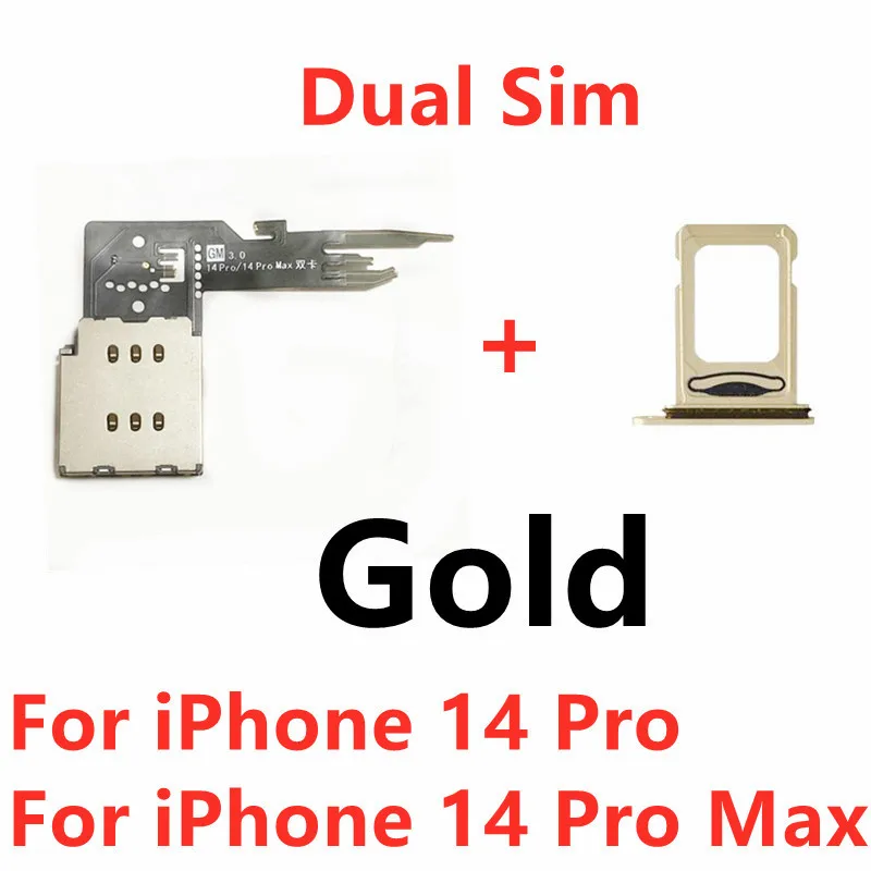 Suporte de slot para bandeja de cartão sim, para iphone 14 pro max