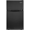 Mini Fridge with Freezer, 3.2 Cu.Ft Compact Refrigerator with freezer, 2 Door Mini Fridge with freezer, Upright for Dorm 1