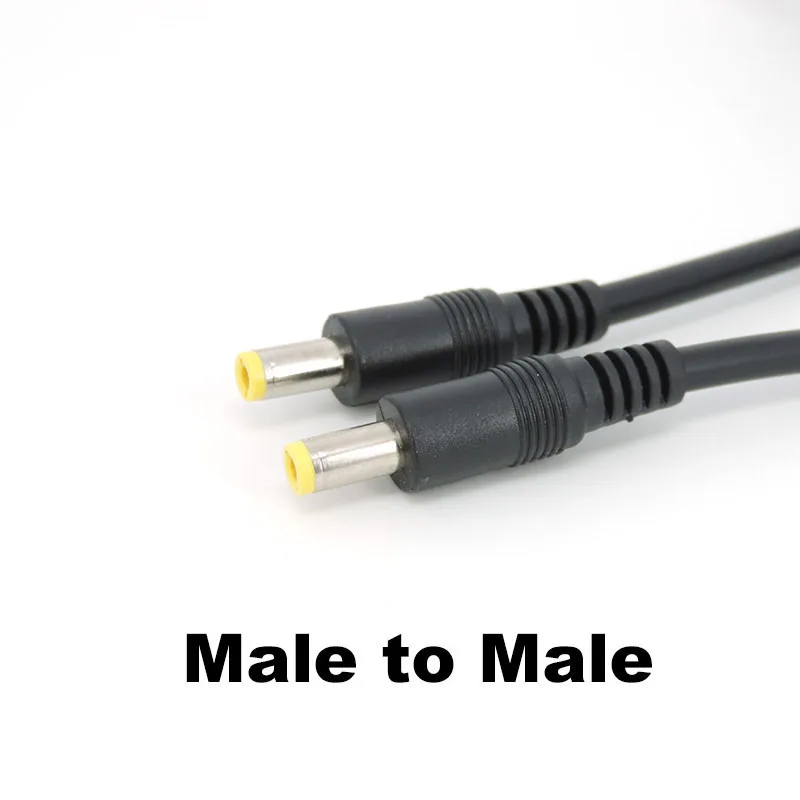 DC ϼ   ġ Ŀ, ͽټ ̺, 18awg ̾ , Ʈ ī޶, 19v, 24v, 5.5x2.5mm, 0.5 m, 3/1 m