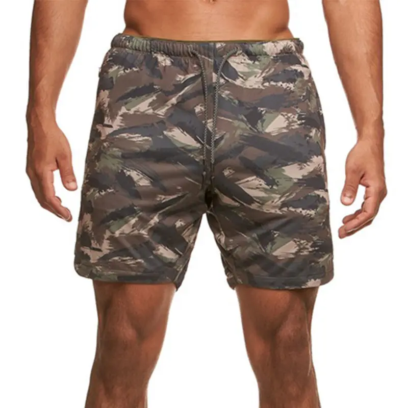 Spring and summer quick-drying mesh American basketball pants men's breathable fitness shorts running training five-point sports