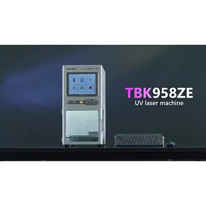 LY-TBK-958ZE УФ-лазерная маркировочная машина 5 Вт Холодный лазерный сепаратор экрана