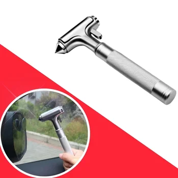 Martello di Sicurezza per Auto, Rompivetro, Tagliacinture, Strumento di Emergenza per la Fuga, Kit di Soccorso per Veicoli, Essenziale per la Sopravvivenza