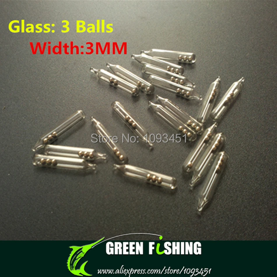 

Free shipping 50pcs 3mm 3 balls Jig Fishing Lure Glass Rattles Insert Tube Rattles Shake Attract Fly Tie Tying Fishing rattle