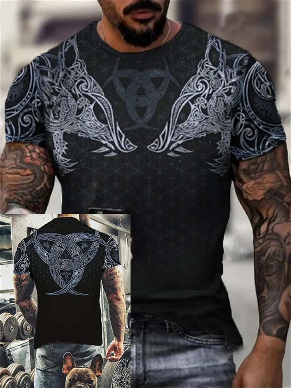 

2024 Street T Shirt For Men Vintage Tshirt Casual Top Tee Retro Men's T-Shirt 3d Print Summer Short Sleeve Daily Men's Clothing