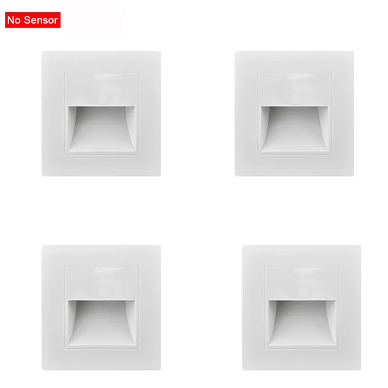 4psc white no sensor