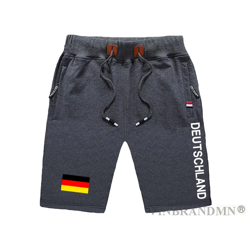 

Germany Deutschland mens shorts beach new men's board shorts flag workout zipper pocket sweat bodybuilding 2021 cotton German DE