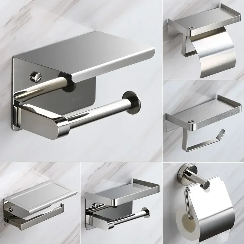 Bathroom tissue holder 304 stainless steel for rust, toilet tissue box