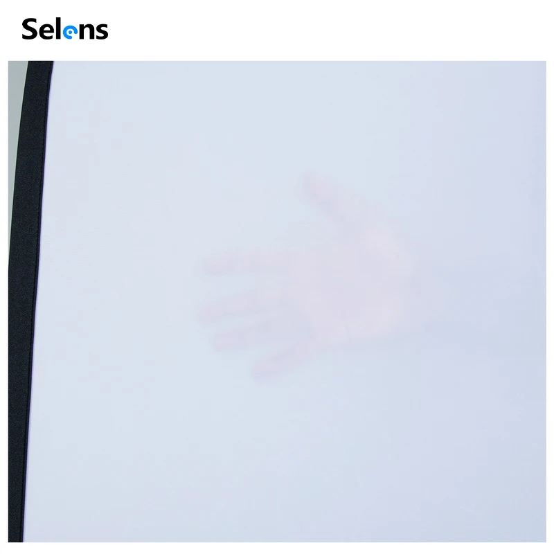Selens 150X200CM Foldable Oval Reflector Soft Light Board Video Photography Diffuser Photo Studio Soft Panel with Portable bag